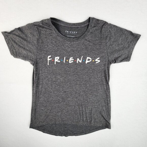 FRIENDS Tops - Friends Women's Iridescent Grey Short Sleeve T Shirt Size M Tee